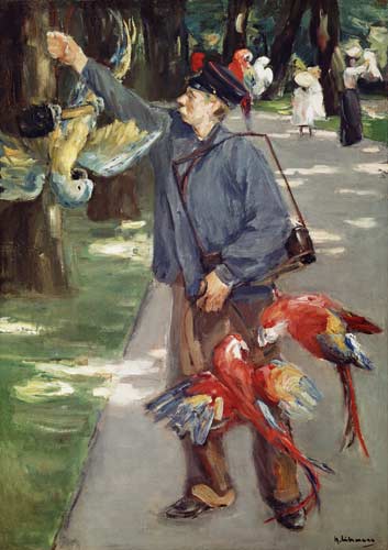 The parrot man from Max Liebermann