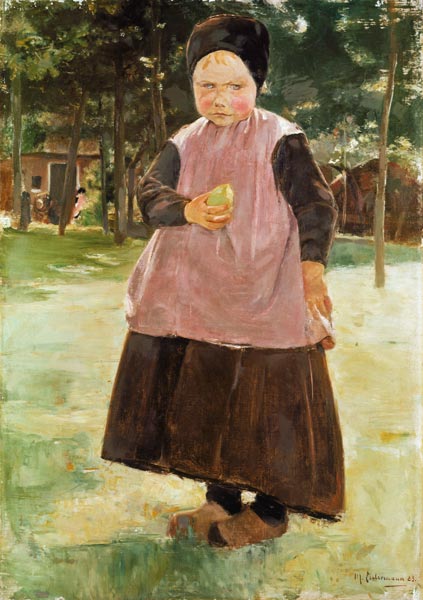 Eve, 1882 (oil on canvas) from Max Liebermann