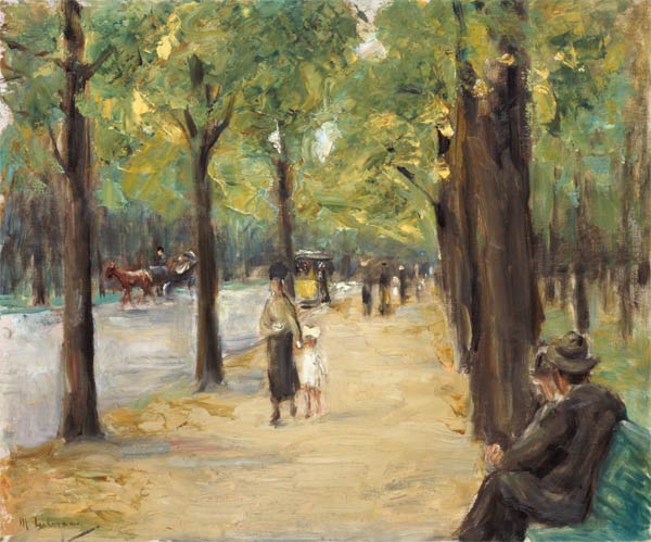 In the zoo Berlin from Max Liebermann