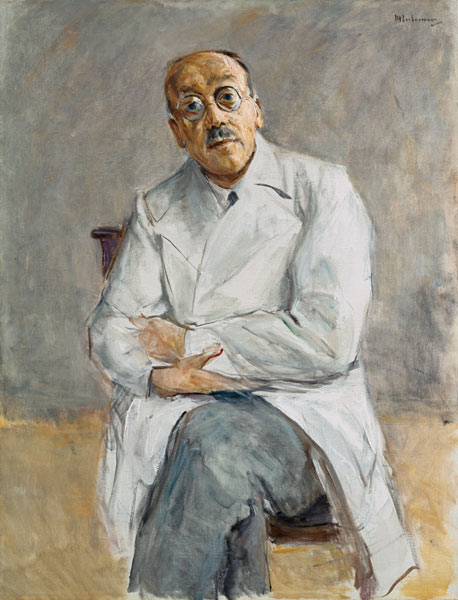 Portrait of the surgeon professor Ferdinand Sauerbruch from Max Liebermann