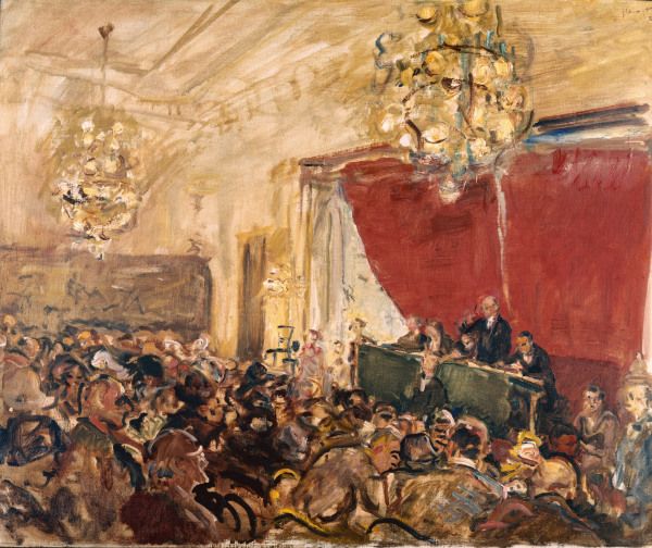 Slevogt/Auktion Slg.Huldschinsky/1928 from Max Slevogt