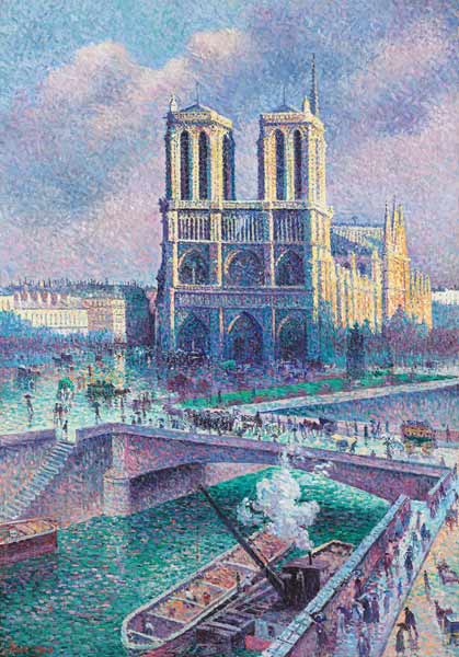 Notre Dame, Paris from Maximilien Luce