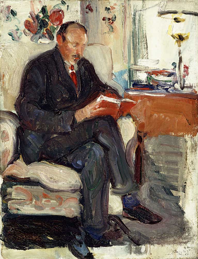 Portrait of Ernest Lawson from May Wilson Preston