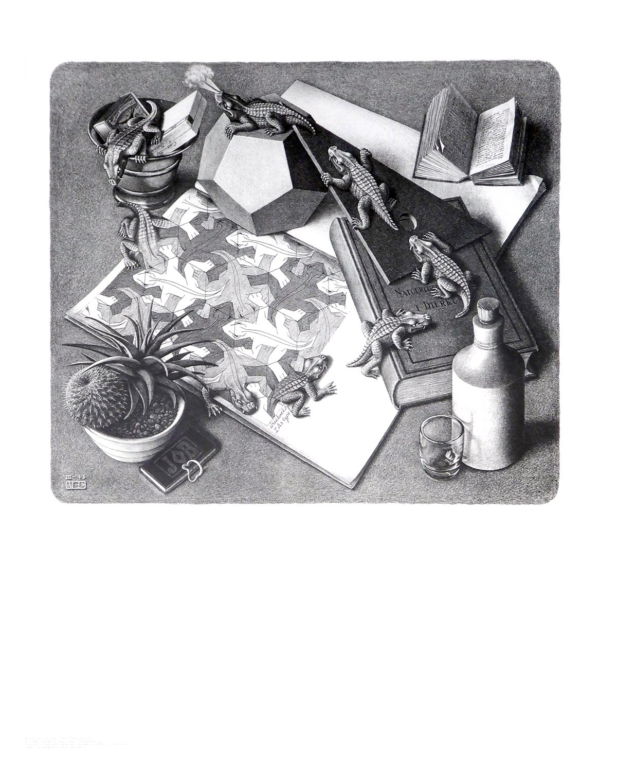 Reptilien  - (ESE-02) from M.c. Escher