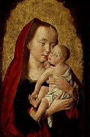 The virgin with the child from Meister des hl. Aegidius