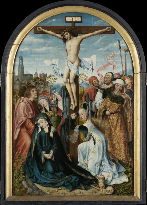 The Crucifixion of Christ from Meister von Frankfurt