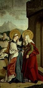 The meeting of Maria and Anna. from Master of Messkirch