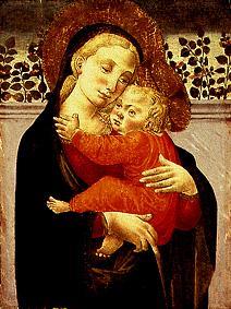 Madonna with child. from Meister von San Miniato