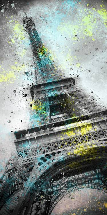 City Art PARIS Eiffel Tower III from Melanie Viola