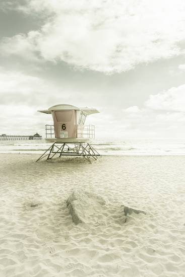 CALIFORNIA Imperial Beach - Lifeguard Tower | Vintage