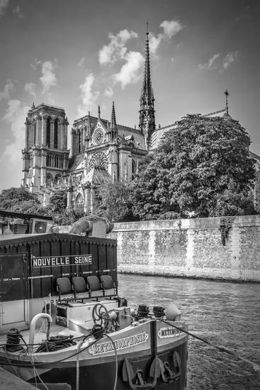 PARIS Notre-Dame Cathedral | Monochrome