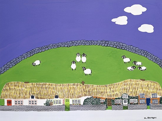 Sheep and clouds  from Micaela  Antohi
