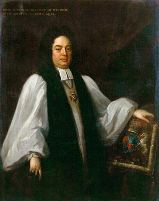 Portrait of Bishop John Robinson (1650-1723) c.1711 (oil on canvas) from Michael Dahl