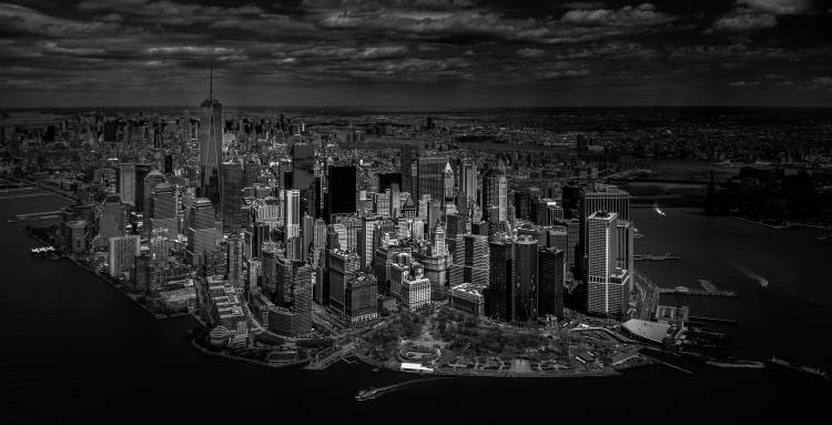 Manhattan - bird's eye view from Michael Jurek