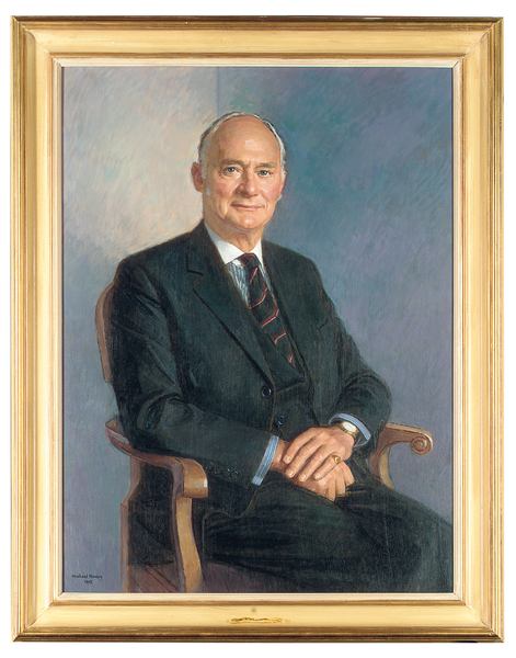 Portrait of Henry Lambert, seated from Michael Noakes