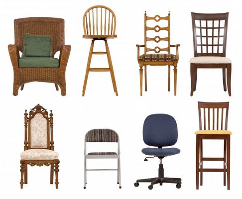 Assortment of chairs from Michael Pettigrew