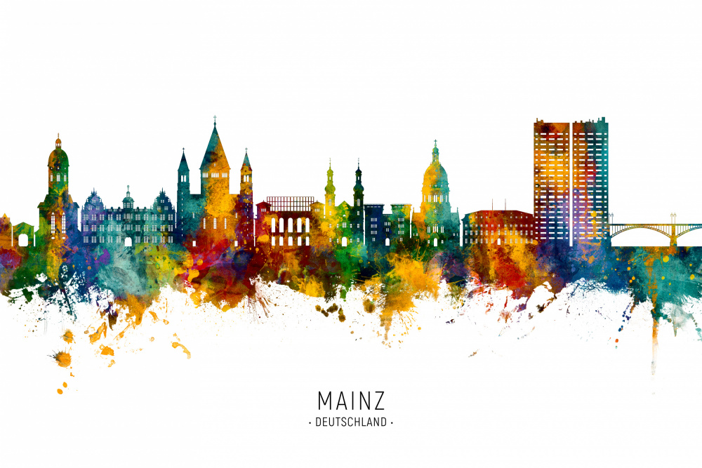 Mainz Germany Skyline from Michael Tompsett