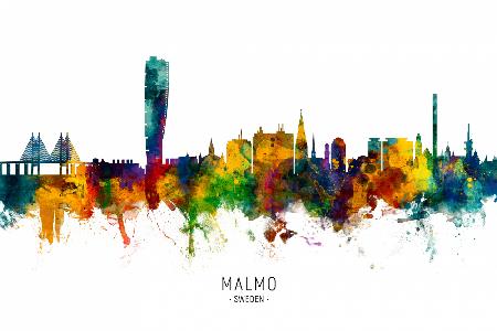 Malmo Sweden Skyline