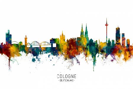Cologne Germany Skyline