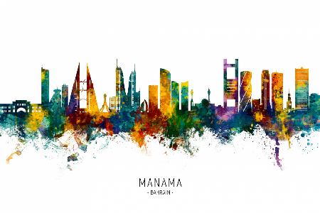 Manama Bahrain Skyline