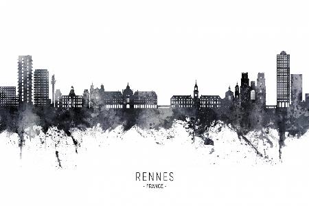 Rennes France Skyline