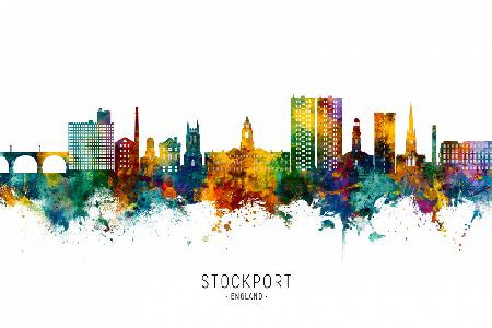 Stockport England Skyline
