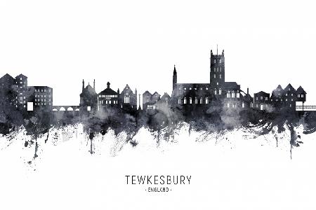 Tewkesbury England Skyline