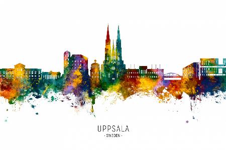 Uppsala Sweden Skyline