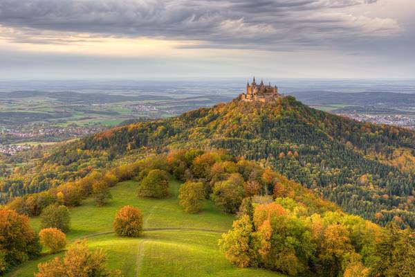 Burg Hohenzollern im Herbst from Michael Valjak