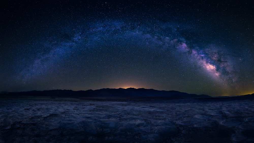 Badwater Under The Night Sky from Michael Zheng