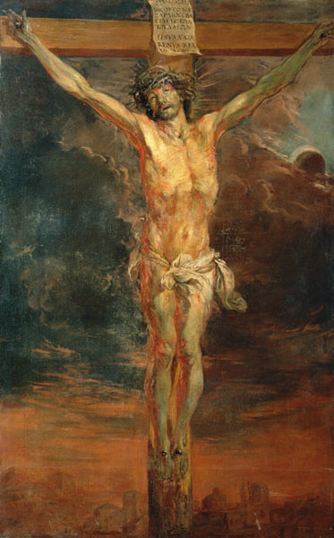 Christ at the cross from Michal Leopold Willmann