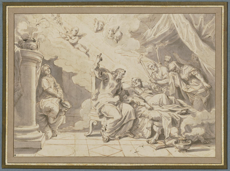 Der Tod des Heiligen Joseph from Michel Corneille d. J.