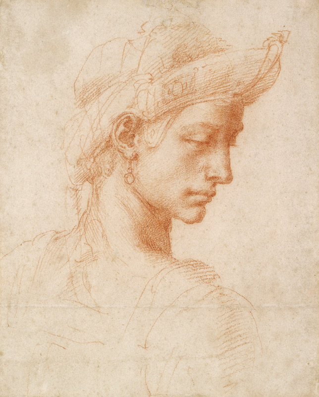Ideal Head from Michelangelo Buonarroti