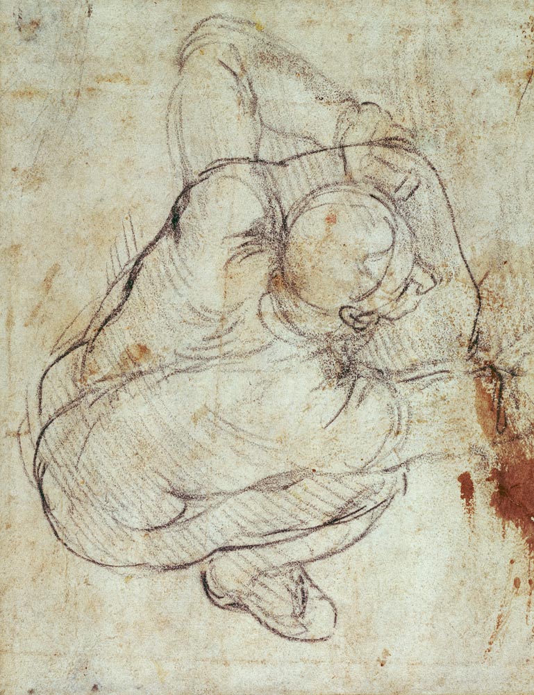 Study for the Last Judgement from Michelangelo Buonarroti