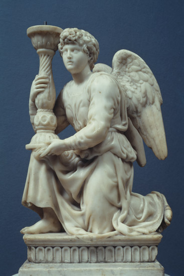 Angel Holding a Candelabra from Michelangelo Buonarroti