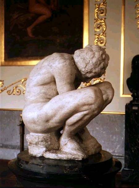 Crouching Boy from Michelangelo Buonarroti
