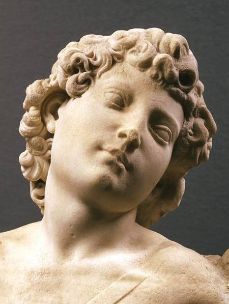 Head of the 'Manhattan' Cupid from Michelangelo Buonarroti