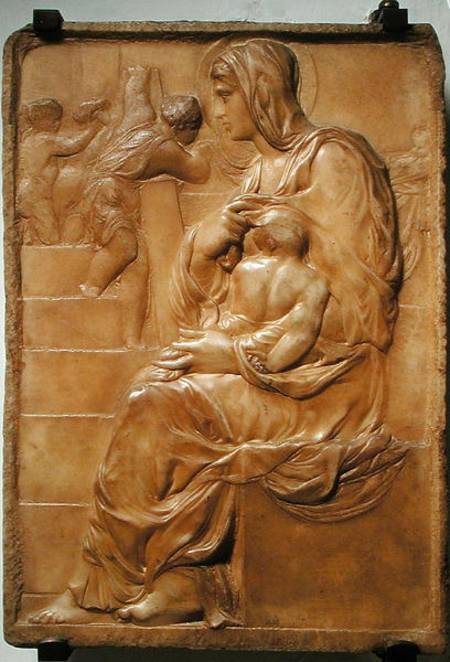 Madonna of the Stairs from Michelangelo Buonarroti