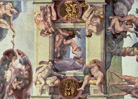 Sistine Chapel Ceiling (1508-12): The Creation of Eve