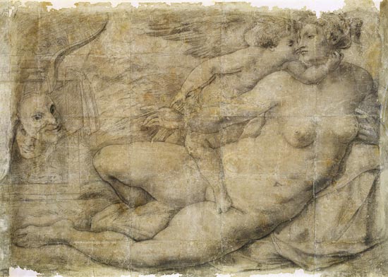 Venus with Cupid from Michelangelo Buonarroti