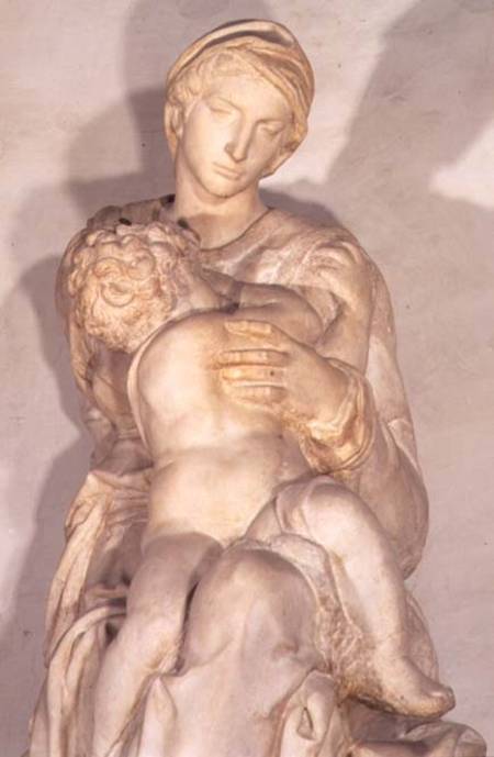 The Virgin and Child  (detail of 31544) from Michelangelo Buonarroti