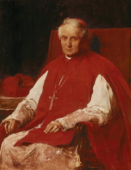 Portrait of the cardinal Haynald.