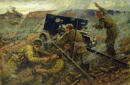 The Battle of Yelnya near Moscow in 1941 from Mikhail Ananievich Ananyev