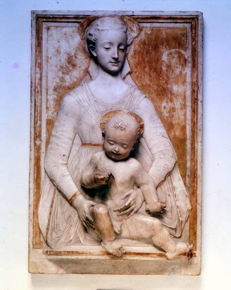Madonna and Child, bas relief from Mino  da Fiesole