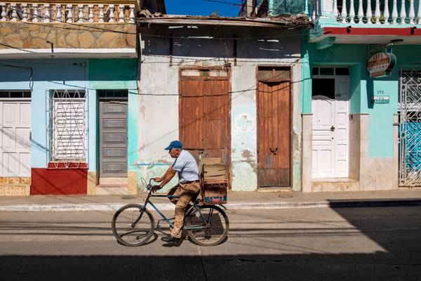 Bicycle in Trinidad, Cuba, Kuba from Miro May
