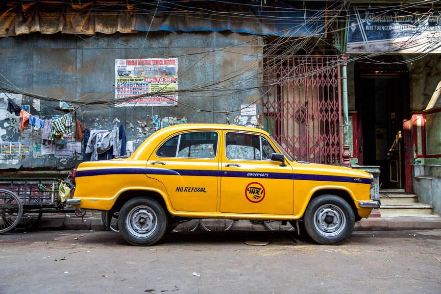 Taxi India from Miro May