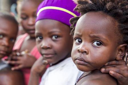 Kinder Portrait in Nairobi, Kenia, Kenya