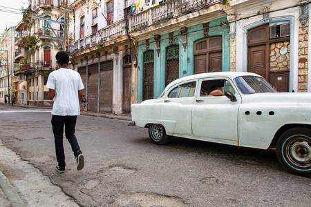 Street in Old Havana, Cuba. Kuba, Havanna