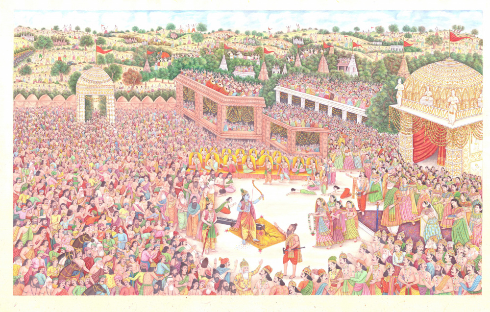 Sita ji Swaymvar from Mirza Baig