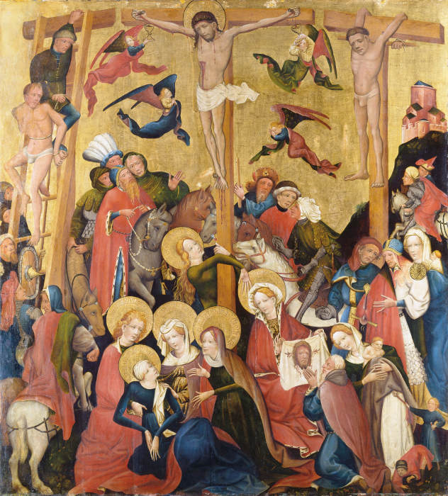 The Crucifixion from Mittelrheinischer Meister um 1420